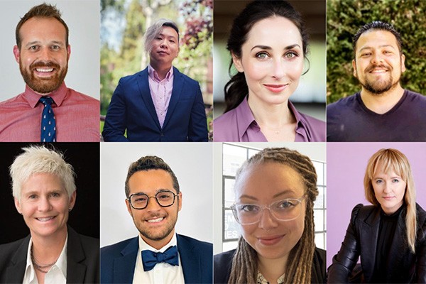 Portraits of Stanford physicians who provide LGBTQ health care