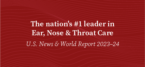 Best Hospitals US News & World Report Ear, Nose, and Throat 2022-23 Ranked #1