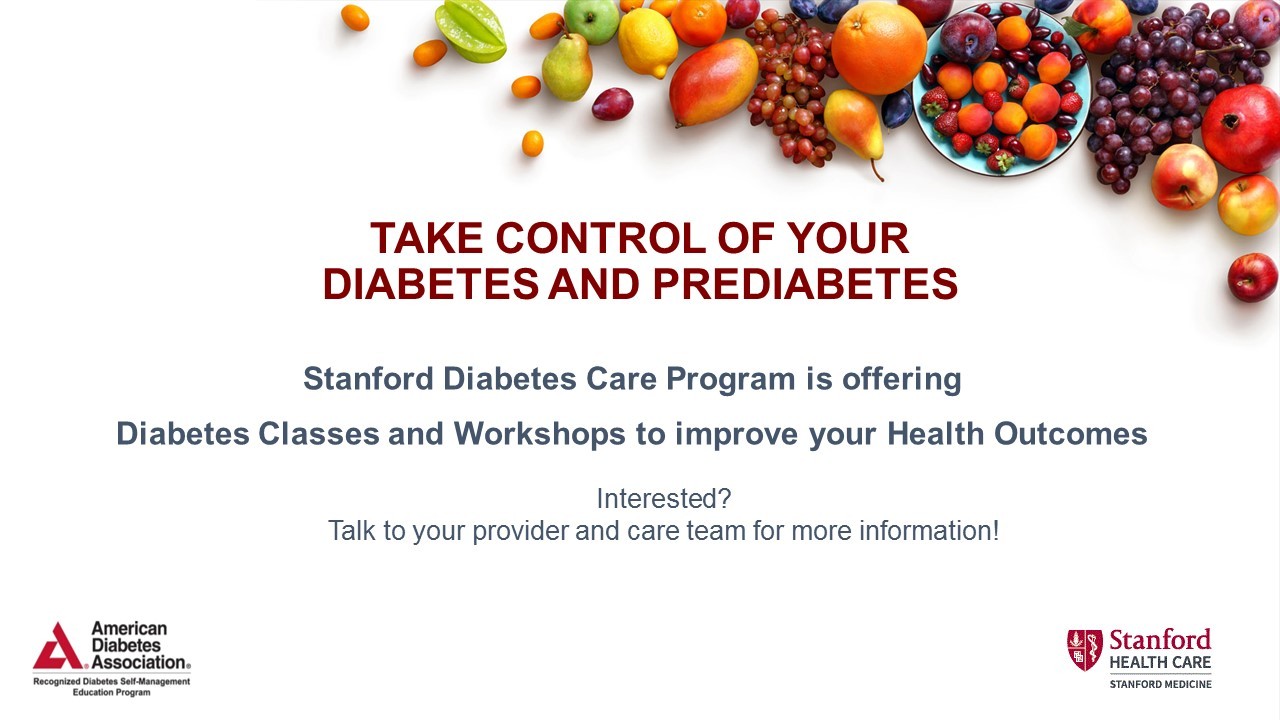 Diabetes Care Program Stanford Health Care