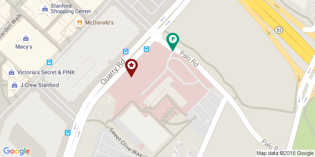 Stanford Shopping Center Map