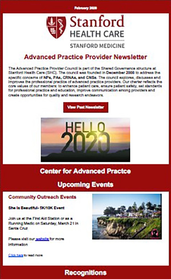 Advanced Practice Provider Newletter