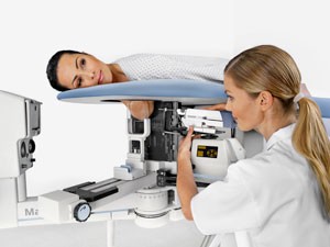 image of patient undergoing photo biopsy