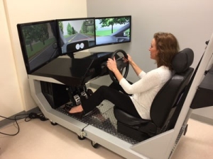 Driving simulator for research and training